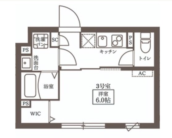 PRATIQUE Yoyogi（プラティーク代々木）の物件間取画像